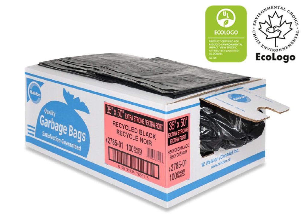 42X48 XSTRONG 278701 BLACK INDUSTRIAL BAGS 75/CS Distributors North